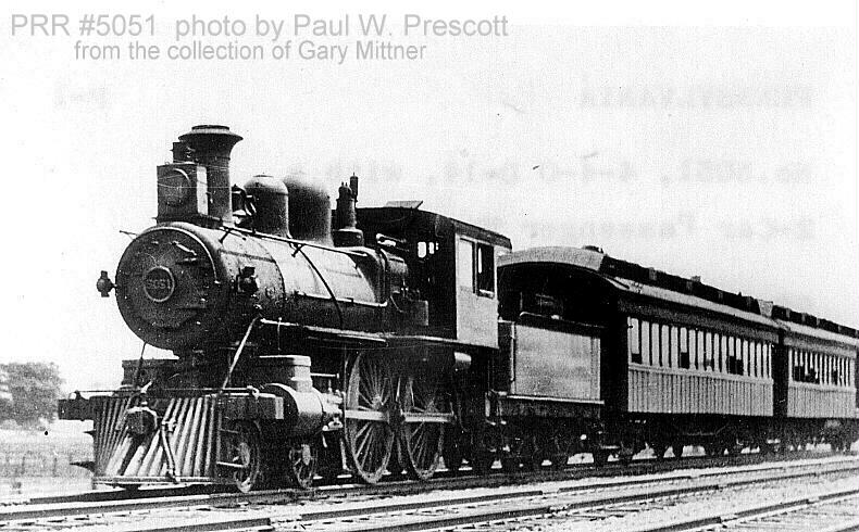 PRR steam train